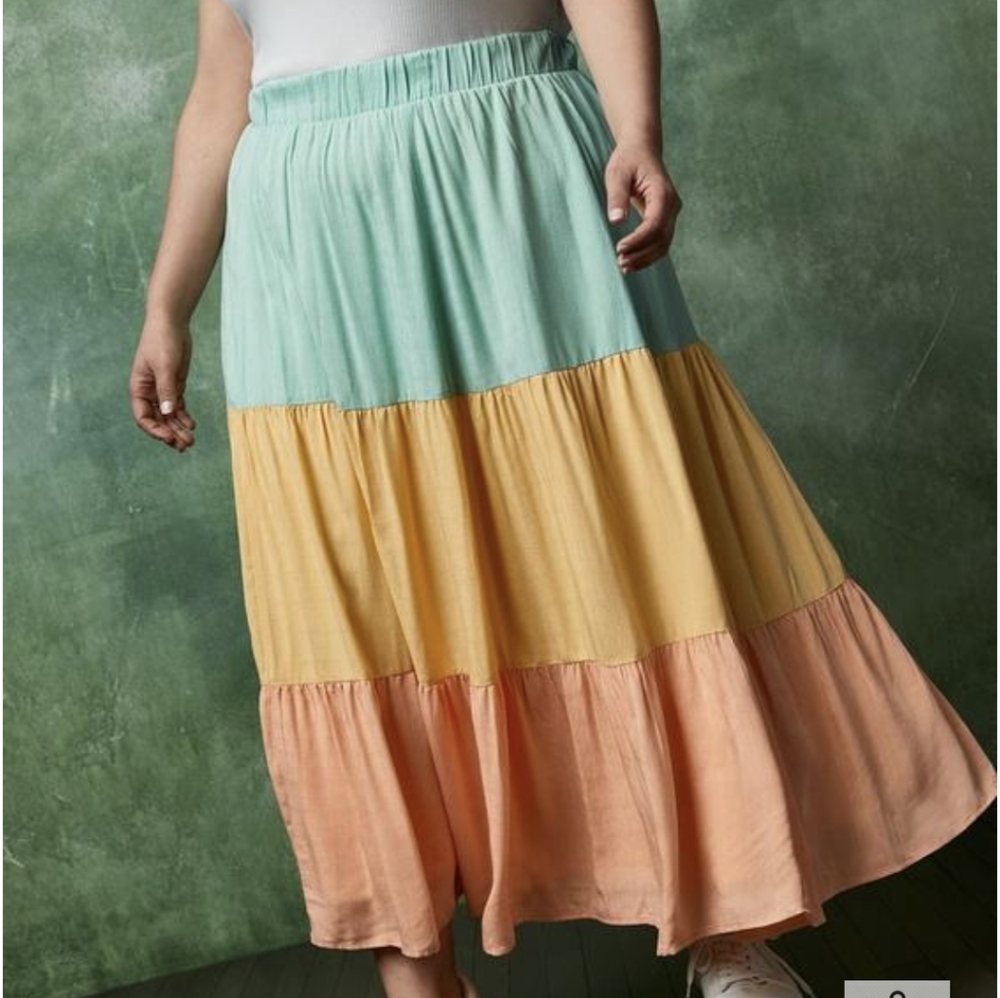Torrid Maxi Tiered Skirt